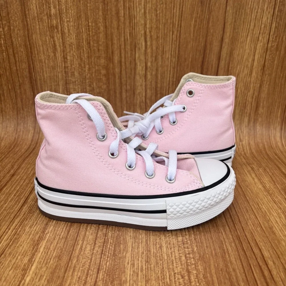 New Converse CTAS Eva Lift Hi Youth 11 Sugar Berry Pink Platform Sneakers